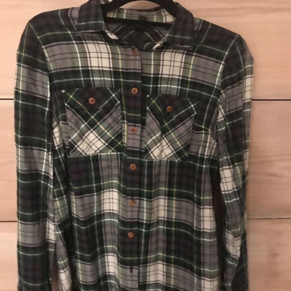 Jcrew plaid flannel shirt